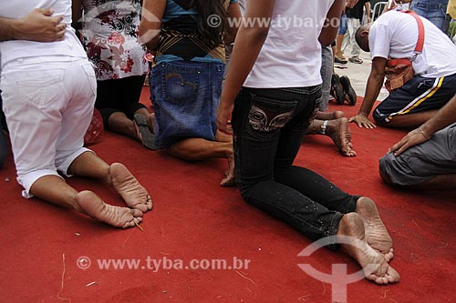  Subject: Procession to Nossa Senhora de Nazare - Cirio de Nazare (Nazareth Candle) / Place: Belem City - Para State - Brazil / Date: 10/12/2008 