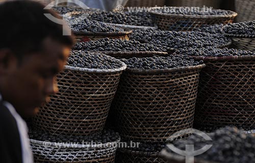  Subject: Acai fair - Ver-o-peso Market (See the Weight Market) / Place: Belem City - Para State - Brazil / Date: 10/13/2008 