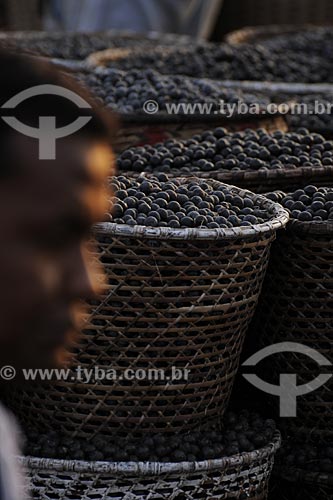  Subject: Acai fair - Ver-o-peso Market (See the Weight Market) / Place: Belem City - Para State - Brazil / Date: 10/13/2008 