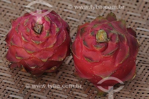  Subject: Basket with Pitaya / Place: Belem City - Para State - Brazil / Date: 10/13/2008 