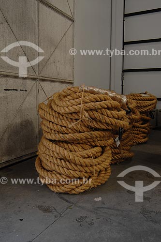  Subject: Rope used on Cirio de Nazare (Nazareth Candle) / Place: Belem City - Para State - Brazil / Date: 10/10/2008 