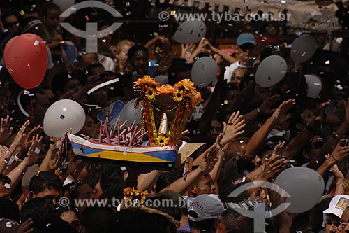  Subject: Procession - Cirio de Nazare (Nazareth Candle) / Place: Belem City - Para State - Brazil / Date: 10/12/2008 