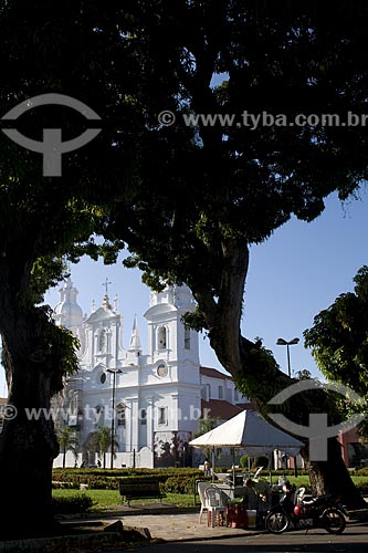  Subject: Nossa Senhora das Graças Church or Sé Church (Metropolitan Cathedral) - Baroque Church built in 1771 / Place: Belem City - Para State - Brazil / Date: 07/20/2008 