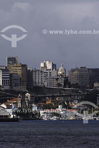  Subject: Salvador city seen from the sea (Todos os Santos bay) / Place: Salvador city - Bahia state / Date: 07/2008 