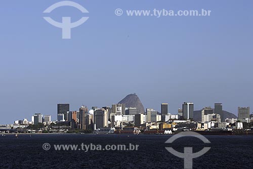  Rio de Janeiro downtown seen from Niteroi City  - Rio de Janeiro city - Rio de Janeiro state (RJ) - Brazil