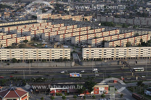  Subject: Aerial view of Housing project - Brazil Avenue (Avenida Brasil) / Place: Rio de Janeiro City - Rio de Janeiro State - Brazil / Date: November 2008 