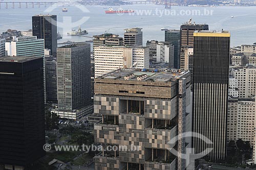  Subject: Aerial view of buildings / Place: Downtown - Rio de Janeiro City - Rio de Janeiro State - Brazil / Date: November 2008 