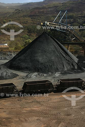  Subject: Alegria Mine - Loading of Iron Ore - Vale do Rio Doce / Place: Mariana City - Minas Gerais State - Brazil / Date: August 2007 