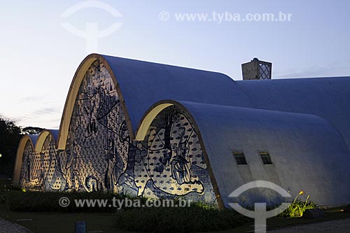  Sao Francisco de Assis Chapel or Pampulha Church - Candido Portinari panel  - Belo Horizonte city - Minas Gerais state (MG) - Brazil