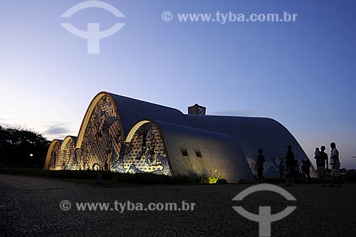  Sao Francisco de Assis Chapel or Pampulha Church - Candido Portinari panel  - Belo Horizonte city - Minas Gerais state (MG) - Brazil