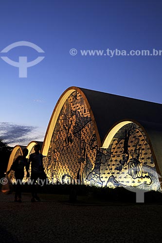  Sao Francisco de Assis Chapel or Pampulha Church - Candido Portinari panel  - Belo Horizonte city - Minas Gerais state (MG) - Brazil