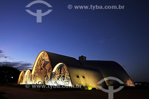  Sao Francisco de Assis Chapel or Pampulha Church - Candido Portinari panel  - Belo Horizonte city - Minas Gerais state (MG) - Brazil