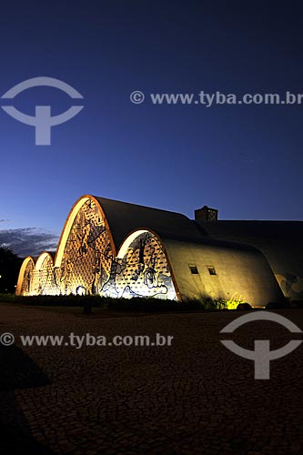  Sao Francisco de Assis Chapel or Pampulha Church - Candido Portinari panel  - Belo Horizonte city - Minas Gerais state (MG) - Brazil