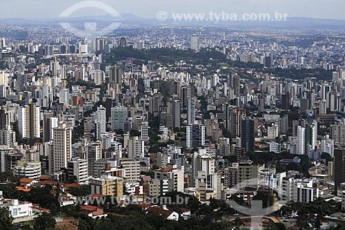  Subject: General view of the city from Belvedere of Mangabeiras (Mirante das Mangabeiras) / Place: Belo Horizonte City - Minas Gerais State - Brazil / Date: April 2009 