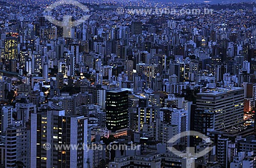  Subject: General view of the city from Belvedere of Mangabeiras (Mirante das Mangabeiras) / Place: Belo Horizonte City - Minas Gerais State - Brazil / Date: April 2009 