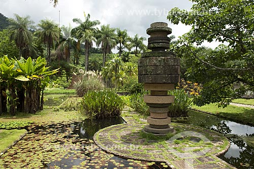  Subject: Roberto Burle Marx garden in Vargem Grande Farm  / Place: Areias city - Sao Paulo state - Brazil / Date: February 2008 