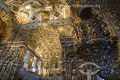  Subject: Interior of Sao Francisco Church / Place: Salvador City - Bahia State - Brazil / Date: February 2006 