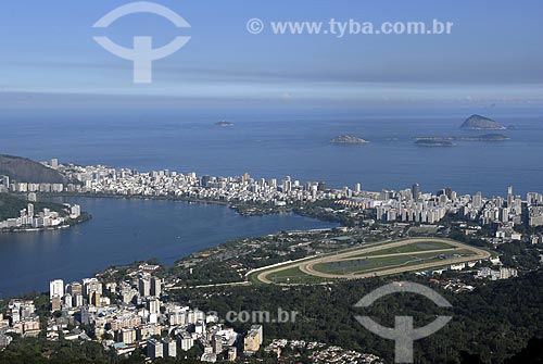  Subject: Rio de Janeiro south zone. Ipanema, Leblon and Lagoa Rodrigo de Freitas (Rodrigo de Freitas Lake). Atmosphere pollution during winter / Place: Rio de Janeiro city - Rio de Janeiro State - Brazil / Date: 2008 