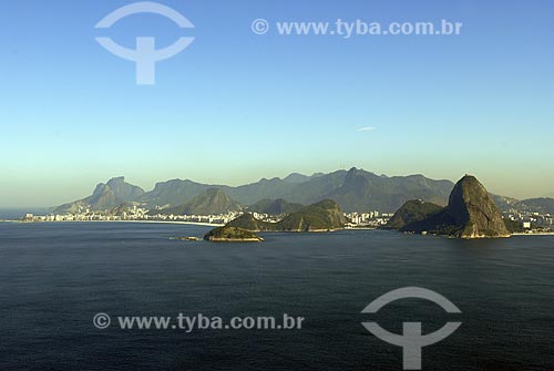  Subject: Rio de Janeiro mountains sight from Niteroi City - Entrance of Guanabara Bay / Rio de Janeiro State - Brazil / Date: June 2008 