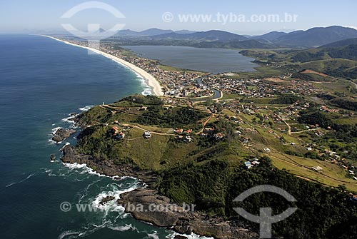  Subject: Aerial view of Ponta Negra / Place: Marica City - Rio de Janeiro State - Brazil / Date: June 2008 