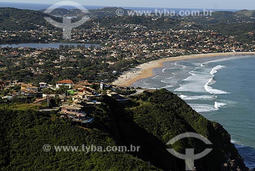  Subject: Aerial view of Praia de Geriba (Geriba Beach) / Place: Buzios City - Rio de Janeiro State - Brazil / Date: June 2008 