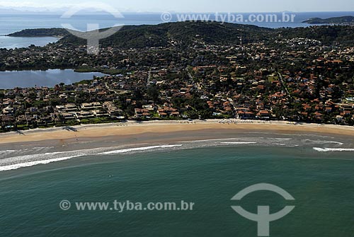  Subject: Aerial view of Praia de Geriba (Geriba Beach) / Place: Buzios City - Rio de Janeiro State - Brazil / Date: June 2008 
