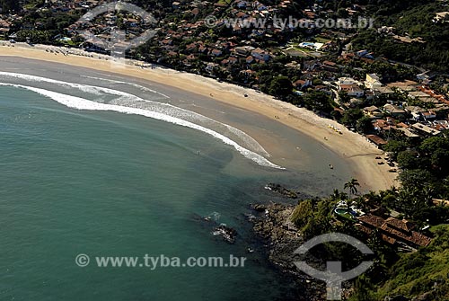  Subject: Aerial view of Praia de Geriba (Geriba Beach) / Place: Buzios City - Rio de Janeiro State - Brazil / Date: June 2008 