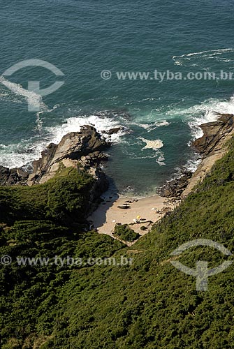  Subject: Aerial view of Olho de Boi Beach / Place: Buzios City - Rio de Janeiro State - Brazil / Date: June 2008 