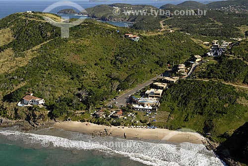  Subject: Aerial view of Brava Beach / Place: Buzios City - Rio de Janeiro State - Brazil / Date: June 2008 