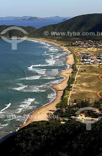  Subject: Aerial view of Tucuns Beach / Place: Buzios City - Rio de Janeiro State - Brazil / Date: June 2008 