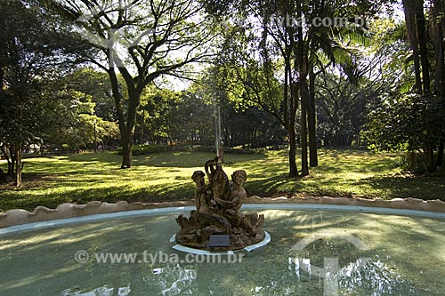 Subject: Fountain in Parque Buenos Aires (Buenos Aires Park) in Sao Paulo city / Place: Sao Paulo city - Sao Paulo state - Brazil / Date: 2008 