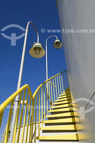  Subject: Stair of UTE Norte Fluminense (Norte Fluminense Thermoelectric Power Plant) / Place: Macae city - Rio de Janeiro state - Brazil / Date: 2008 