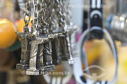  Souvenirs of Christ Redeemer in Sao Cristovao Fair, also known as Paraibas Fair  - Rio de Janeiro city - Rio de Janeiro state (RJ) - Brazil