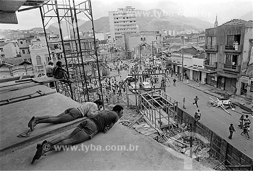  Subject: Demolition of Zona do Mangue (Mangrove Zone) / Place: Cidade Nova neighborhood - Rio de Janeiro state (RJ) - Brazil / Date: 11/1977 