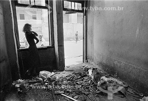  Subject: Demolition of Zona do Mangue (Prostitution zone) in Rio de Janeiro / Place: Cidade Nova - Rio de Janeiro city - Rio de Janeiro state - Brazil / Date: November, 9, 1977 