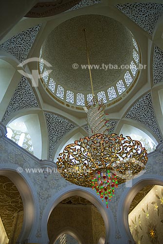  great Mosque of Abu Dhabi - Mosque Sheik Zayed Bin Sultan Al Nathyan - Abu Dhabi - United Arab Emirates 