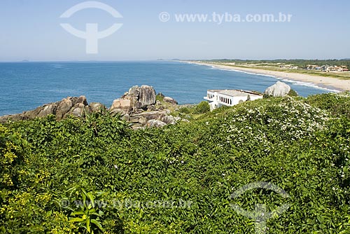  Subject: View of Praia Grande (Great Beach) / Place: Sao Francisco do Sul City - Santa Catarina State - Brazil / Date: April 2009 