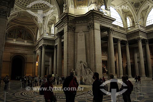  Subject: Interior of Pantheon / Place: Paris - France / Date: May 2009 