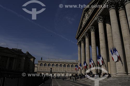  Subject: Facade of Pantheon / Place: Paris - France / Date: May 2009 