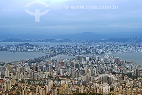  Subject: Aerial view of Florianopolis City / Place: Florianopolis City - Santa Catarina State - Brazil / Date: December 2007 