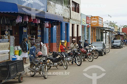  Subject: Street of Brasileia City - International border Brazil-Bolivia / Place: Acre State - Brazil / Date: June 2008 