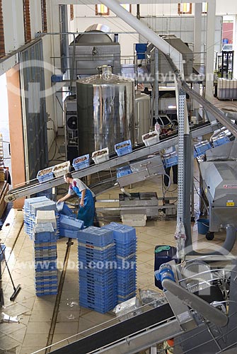  Subject: Unloading of grapes for wine industry - Vale dos Vinhedos (Vineyard Valley) / Place: Bento Gonçalves City - Rio Grande do Sul State - Brazil / Date: February 2008 