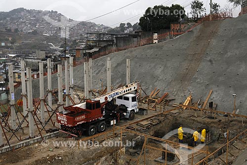  Subject: PAC Works - Programa de Aceleração do Crescimento / Place: Complexo do Alemao slum - North Zone of Rio de Janeiro city - Brazil / Date: August 2009 