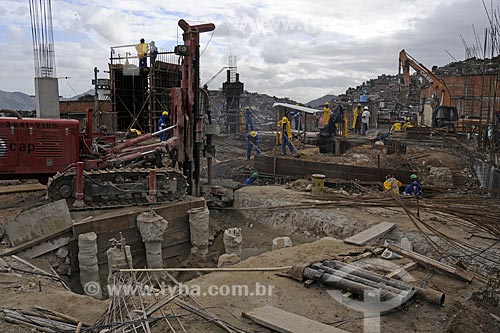  Subject: PAC Works - Programa de Aceleração do Crescimento / Place: Complexo do Alemao slum - North Zone of Rio de Janeiro city - Brazil / Date: August 2009 