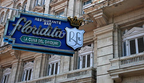  Subject: Bar restaurant Floridita  / Local: Havana - Cuba / Date: october 2009 