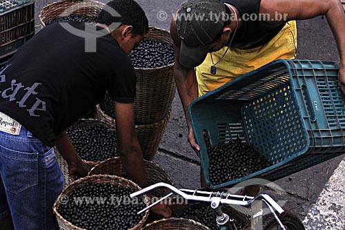  Subject: Açai trade in Abaetetuba fair / Place: Abaetetuba city - Para state - Brazil / Date: April 2009 