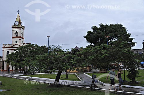  Subject: Matriz da Conceiçao church in Matriz square / Place: Abaetetuba city - Para state - Brazil / Date: April 2009 