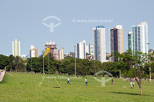  Subject: Parque das Naçoes Indigenas (Park of the Indigenous Nations) and Campo Grande city in the background / Place: Campo Grande city - Mato Grosso do Sul state - Brazil / Date: October 2008 