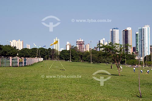  Subject: Parque das Naçoes Indigenas (Park of the Indigenous Nations) and Campo Grande city in the background / Place: Campo Grande city - Mato Grosso do Sul state - Brazil / Date: October 2008 