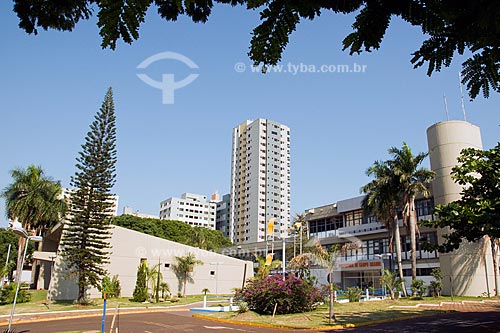  Subject: Theater of Paço and the City Hall of Campo Grande city / Place: Campo Grande city - Mato Grosso do Sul state - Brazil / Date: October 2008 